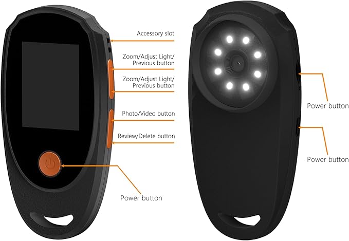 Digital Microscope for Kids, Handheld Microscope with 2.0" IPS Screen,500X,8 Adjustable LEDs,Digital Magnifying Glass for Insect Plant Leaf Observation,Magnifying Glass for Coins Small Fonts-CubbioJoy