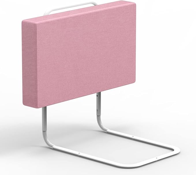 Bed Rail Guards for Toddlers, Adjustable Bed Rails with Safety, Bed Side Rails for Twin, Full, Queen Bunk Size (Pink)-CubbioJoy