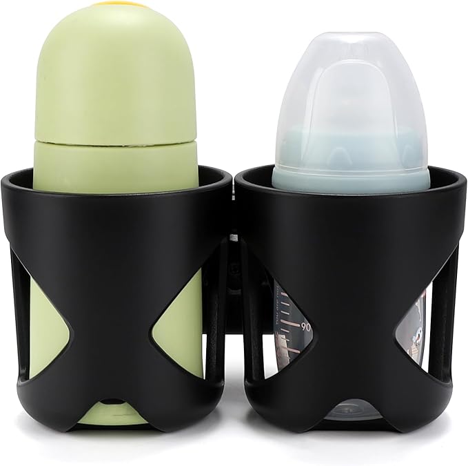 Accmor Universal Cup Holder, Stroller Cup Holder, 360° Rotatable Large Caliber Designed Bottle Holder for Stroller, Bike, Wheelchair, Walker, Scooter-CubbioJoy