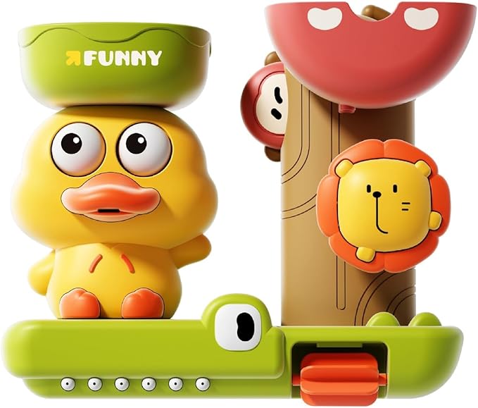 Bath Toys for Kids Ages 1-3,Duck Bath Toy for Babies 6-12 Months,Bath Toys Toddlers 2-4,Bath Tub Toys for 1 2 3 4 Year Old Boys Girls Gifts-CubbioJoy