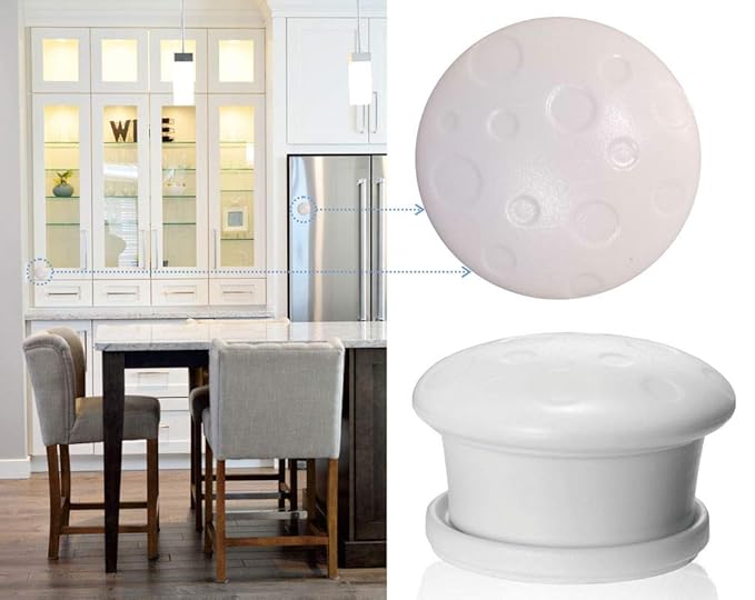 Baby Proofing Magnetic Cabinet Locks Child Proof Extra Magnet (5 Pack) Universal Replacement Keys for Magnetic Locking System - Baby Safety Latch for Drawers and Cabinet - 5 Key Holders Included-CubbioJoy