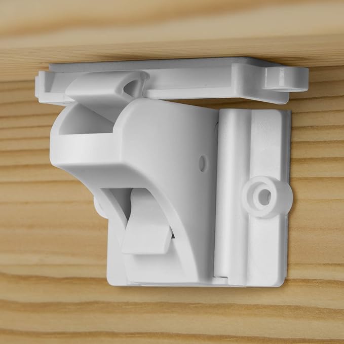 20 Pack Magnetic Cabinet Locks Baby Proofing - Vmaisi Children Proof Cupboard Drawers Latches - Adhesive Easy Installation-CubbioJoy