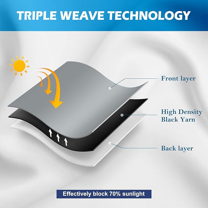 Jekeno Galaxy Blackout Curtains Kids Boys Girls Bedroom Outer Space Universe Nebula Starry Sky Colorful Stars Decor Decoration Grommet Window Drapes 2 Panel Set, 42"x54"-CubbioJoy