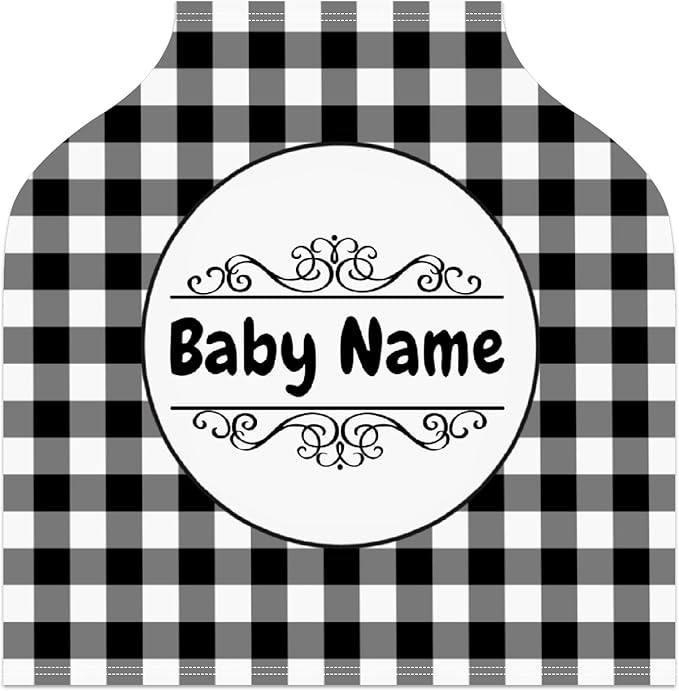 Baby Car Seat Stroller Cover Nursing Cover New Mom Breastfeeding Scarf Soft Stretchy Infant Carrier Cover Car Canopy Coverage-CubbioJoy