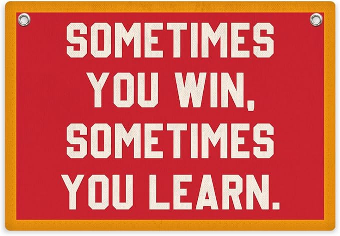 Inspirational Banner, Motivational Wall Decor, Positive Affirmations Wall Hanging, Vintage Banner Flag, Wall Flag Home Living Room Classroom Office Decor, Banner for Room-CubbioJoy