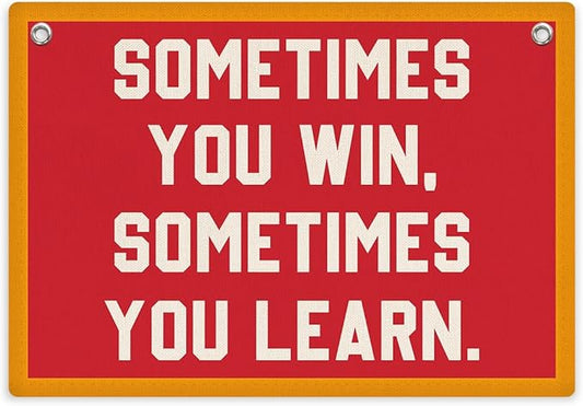 Inspirational Banner, Motivational Wall Decor, Positive Affirmations Wall Hanging, Vintage Banner Flag, Wall Flag Home Living Room Classroom Office Decor, Banner for Room-CubbioJoy