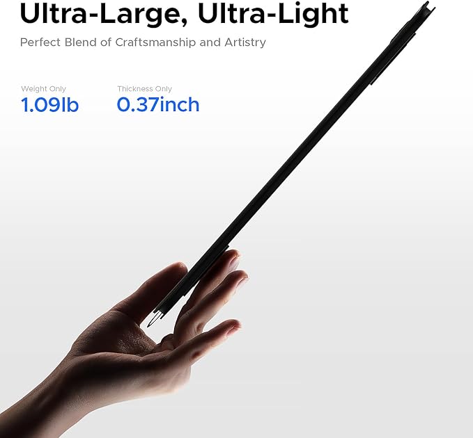 Drawing Tablet,UGEE M808 10x6 Inch, 8192 Levels Pressure, Battery-Free Stylus, 8 Shortcut Keys, Digital Art Tablet for Drawing, Design, Online Teaching, Mac/Windows/Chrome Os/Android, Black-CubbioJoy