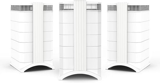 IQAir HealthPro Plus XE Air Purifier - 3-Pack- Smart HyperHEPA Filtration for Large Rooms up to 3375 sq ft - Viruses, Allergens, Smoke, Mold, Dust, Pet Dander, Swiss Made, WiFi Enabled-CubbioJoy