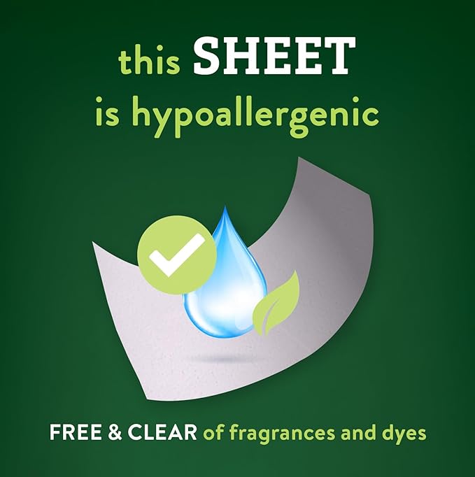 Biokleen Laundry Detergent Sheets (2 PACK) - Free & Clear From Fragrances and Dyes, Hypoallergenic Enzymatic Cleaning - 100 Sheets, 200 Loads-CubbioJoy