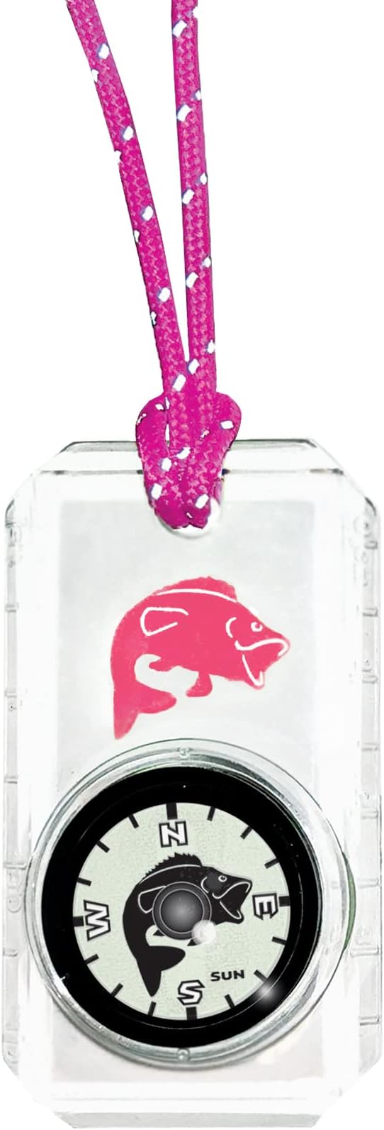 Big Discoveries Wildlife Compass for Kids - Children's Compasses for Camping, Hiking, and Exploring | Break-Away Neon Lanyard-CubbioJoy