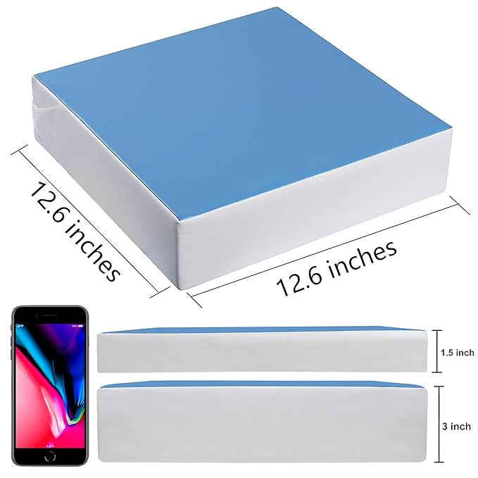 Kalawen Upgraded 2Pcs PU Washable Straps Safety Buckle Toddler Booster Seat for Kitchen Chair, Portable Travel-CubbioJoy