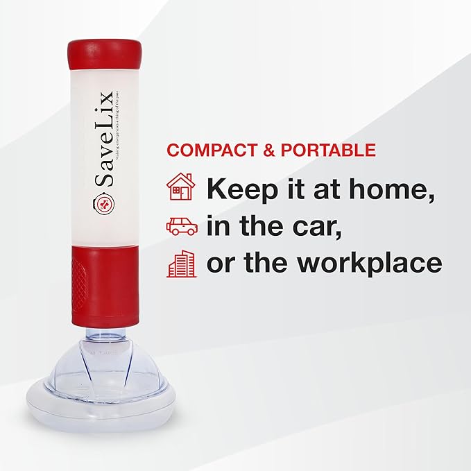 Anti-Choking Device 4 Pack – Portable Airway Suction Device & First Aid Kit for Adults & Children – Lightweight & Compact Emergency Solution for Home, Car & Travel-CubbioJoy