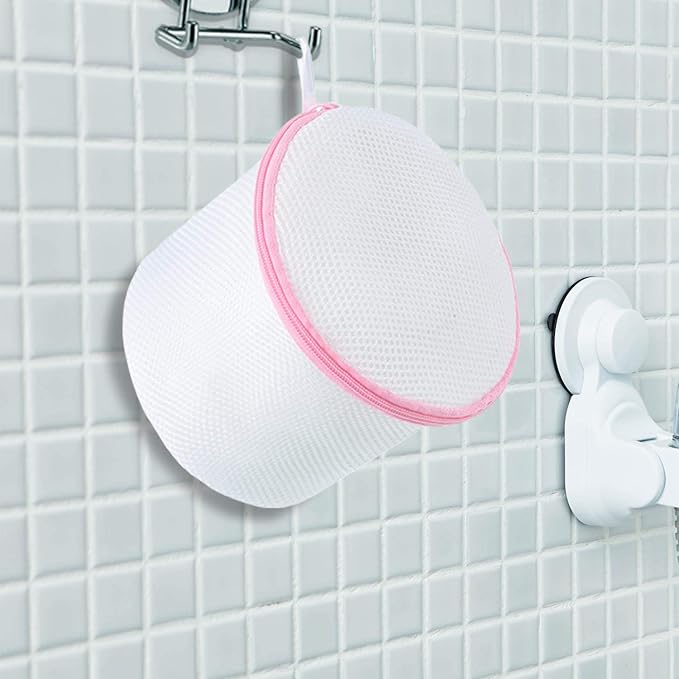 BAGAIL Laundry Bags Mesh Wash Bag for Intimates Lingerie and Delicates,4Pcs(Bra Wash Bag,6×6inch+7×7inch)-CubbioJoy