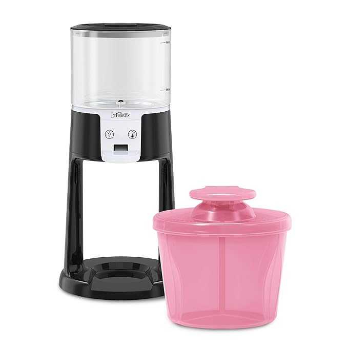 Dr. Brown's Insta-Prep Warm Water Dispenser with Baby Formula Dispenser, Pink-CubbioJoy