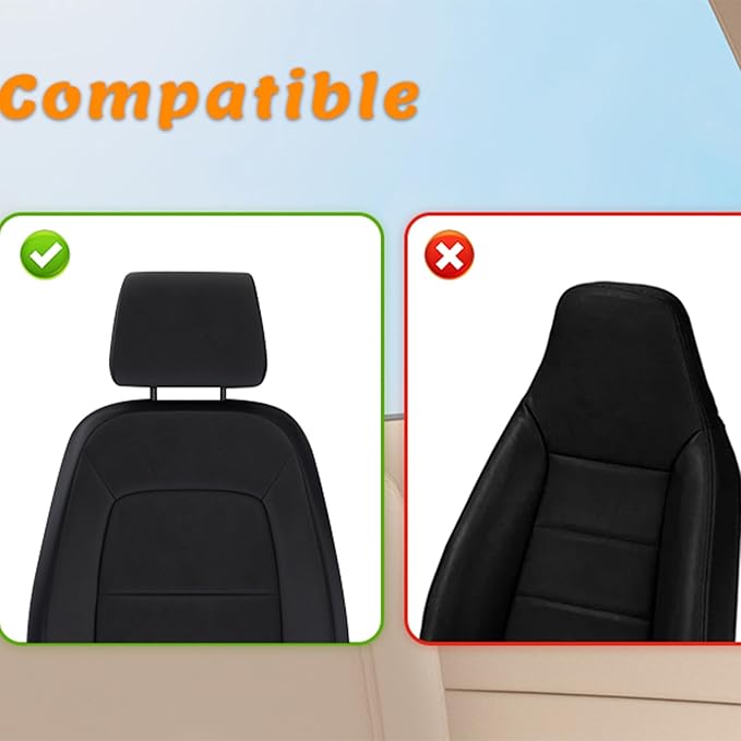 Baby Car Mirror with Light, 7 RGB Light Rear Facing Baby Car Seat Mirror with Remote Control Rechargeable 360° Rotation Hook Clip Design Wide View Shatterproof-CubbioJoy