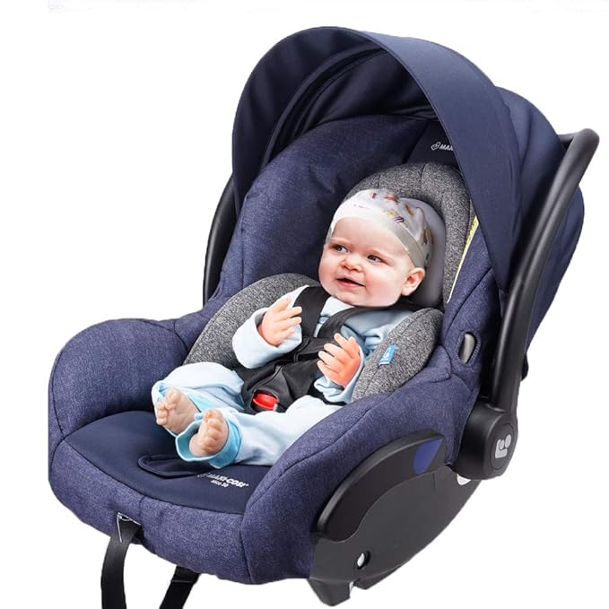 COOLBEBE New 2-in-1 Babybody Cushion for Baby Newborn Infants - Extra Soft Stroller Cushion Pads Car Seat Insert, Perfect for Carseats, Strollers, Swings, Grey-CubbioJoy