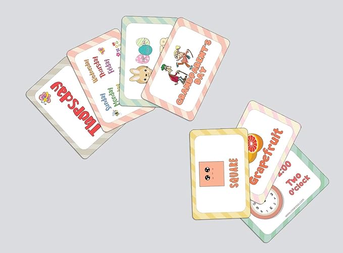 Creanoso US Schools and Learning Flash Cards Series (2-Deck)-CubbioJoy