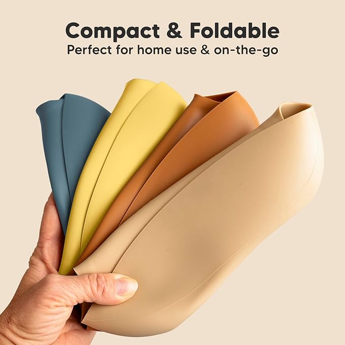 KeaBabies 2-Pack Silicone Baby Bibs for Eating - Sturdy Food-Grade Silicone Bibs for Babies Girl, Boy, Large Food Catcher, Clean & Put On Easily, Waterproof Toddler Feeding Essentials (Valiant)-CubbioJoy