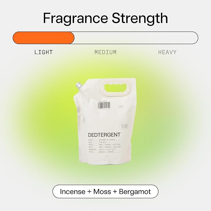 DedCool Liquid Laundry Dedtergent | 05 Spring | Luxurious Fresh Floral Fragrance Detergent | Removes Stains | Infused with Natural Essential Oils | Non-Toxic | 120 Washes | 64 fl oz-CubbioJoy