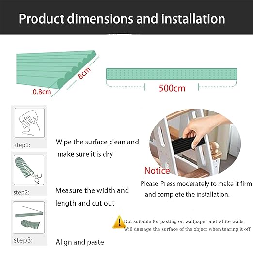 Bunk Bed Ladder Pads,Traction Treads for Stair Steps,Soft Extra-Wide Edge Protector,Self-Adhesive Bunk Bed Ladder Cover Foam Padding,Furniture 16.5 Ft Brown-CubbioJoy