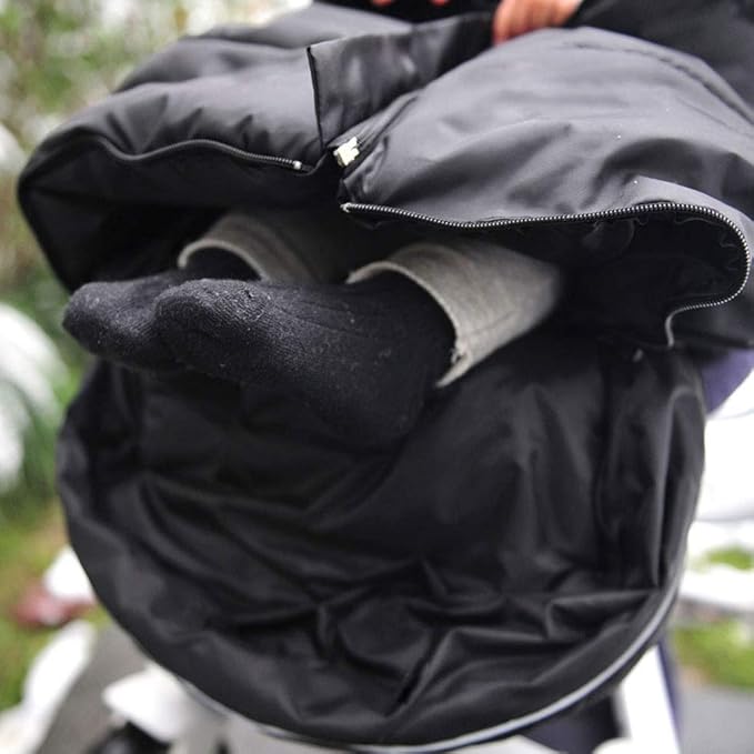 Cozy Baby Sleeping Bag Adaptable for Most Style Strollers,Comfortable Warm Coral Lining, Practical Design of Toddler Stroller Footmuff-CubbioJoy