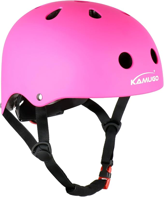 KAMUGO Kids Bike Helmet,Toddler Helmet Adjustable Kids Bicycle Helmet Girls Or Boys Ages 2-8/8-14 Years Old Multi-Sports for Cycling Skateboard Scooter-CubbioJoy