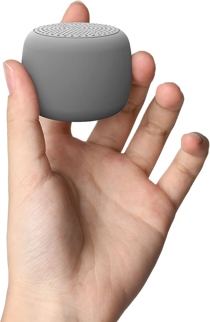 Babelio White Noise Sound Machine for Adults Kids Baby, Mini, 15 Non-looping Sounds, Timer, Memory Function, Easy to Pocket and Travel Gray-CubbioJoy