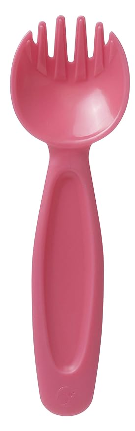 b.box Insulated Food Jar with Spork for Toddlers | Easy Open Container for Toddlers | Stainless Steel, 5hrs + of Perfect temperatures | Dishwasher Safe, BPA Free (Strawberry Shake, 11 oz)-CubbioJoy