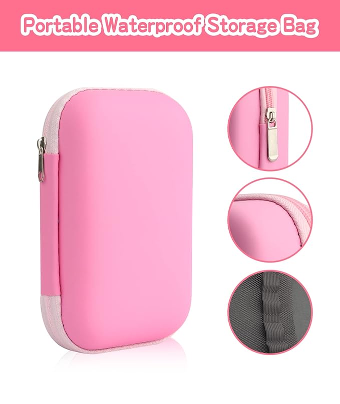 Baby Grooming Kit，Infant Safety Care Setwith Hair Brush Comb Nail Clipper Nasal Aspirator, Baby Essentials Kit for Newborn Girls Boys (14 PC-Pink Kit)-CubbioJoy