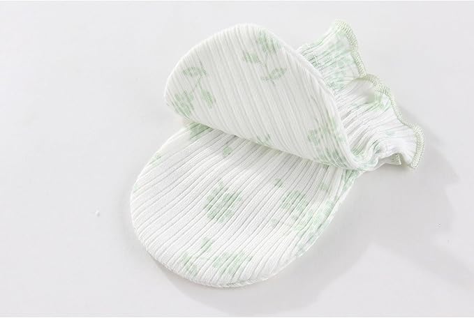 Cute Baby Girl Hats Mittens Set 10-Pack New Born Boy Caps Gloves Suit 0-6 Months Infant Accessories-CubbioJoy