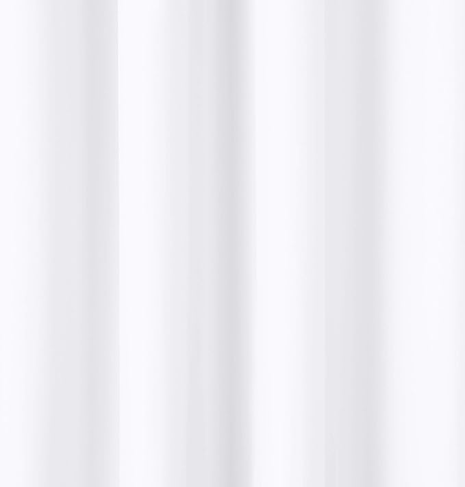 Amazon Basics Light Blocking Room Darkening Blackout Window Curtain with 2 Panels Grommets, for Living Room and Bedroom, 52 x 63 inches, White - Set of 2-CubbioJoy