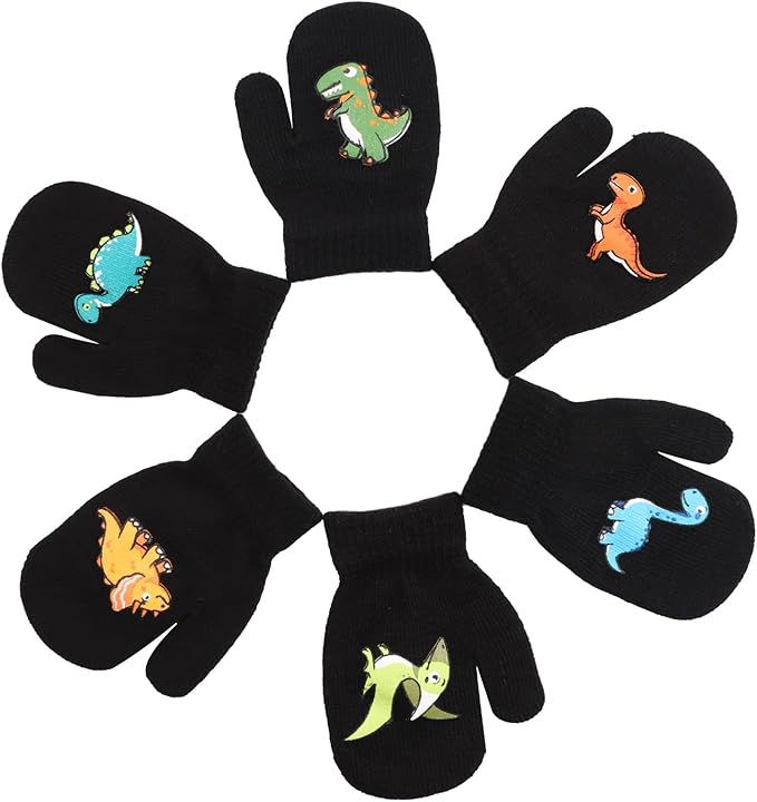 Baby Winter Mittens Toddler Stretch Knit Gloves Magic Warm Glove for Baby Boys Girls-CubbioJoy