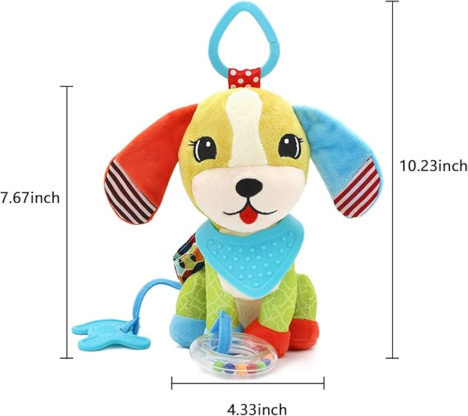 BLOOBLOOMAX Sock rattles for Babies 0-24 Months Baby Animal Foot Finder Educational Toys-CubbioJoy