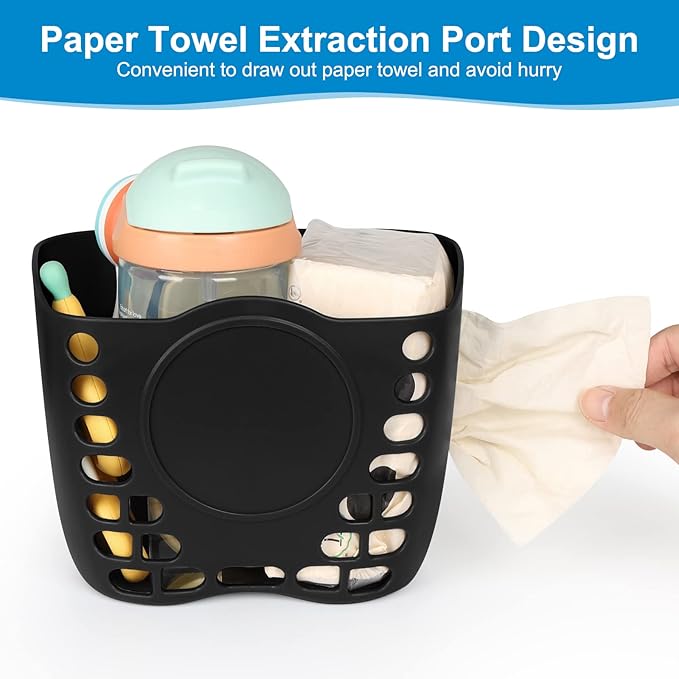 Accmor Stroller Cup Holder Basket, Universal Cup Holder, Bike Bottle Holder, 360° Rotatable Large Caliber Drinks Holder for Stroller, Bike, Wheelchair, Walker-CubbioJoy