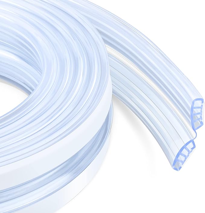 Baby Proofing,32.8ft(10M) Silicone Soft Corner Protectors with Pre-Taped Strong Adhesive, Edge Protectors for Sharp Corners of Cabinets, Tables-CubbioJoy