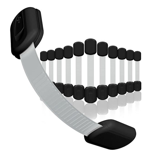 Baby Proofing Child Safety Locks (12 Pack) by Skyla Homes - The Safest, Quickest and Easiest 3M Adhesive Cabinet Latches, No Screws & Magnets, Multi-Purpose for Furniture, Kitchen, Ovens, Toilet Seats-CubbioJoy