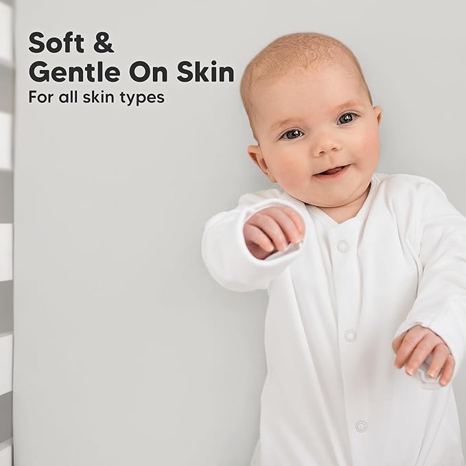 KeaBabies 2-Pack Organic Crib Sheets for Boys, Girls - 52x28 Fitted Crib Mattress Sheet Neutral, Breathable Jersey Cotton Cover for Baby Bed, Toddler Mattress, Soft & Cute Prints (Sage)-CubbioJoy