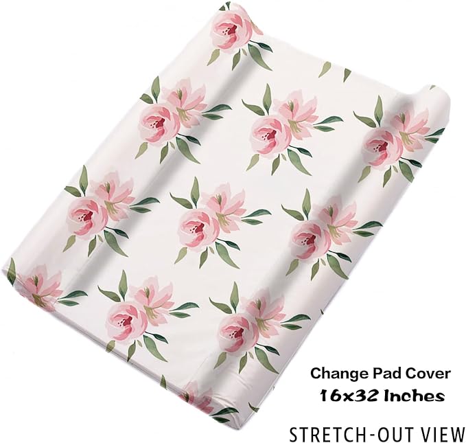 Custom Nursery Crib Bedding Set: Personalized Name 4 Piece Highland Cow Theme Baby Crib Sets for Girls - Toddler Double Layer Blanket Set, Comfortable Crib Bed Sheets for Baby Toddlers-CubbioJoy