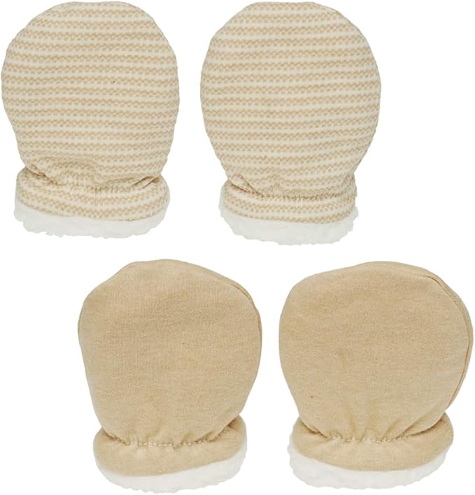 Baby Mittens Sherpa Lined Fleece 0-24 Months Winter-CubbioJoy