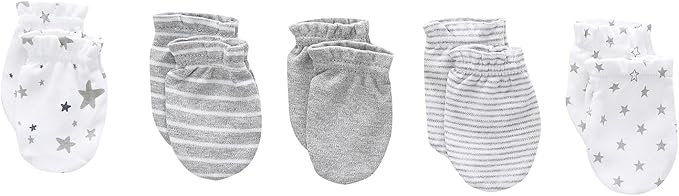 Baby Hats Mittens and Socks Set Cotton Newborn Hat Beanie Soft Infant Girls Boys Caps Gloves 0-6 month-CubbioJoy