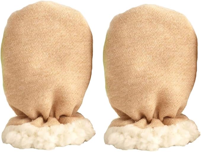 Baby Mittens Sherpa Lined Fleece 0-24 Months Winter-CubbioJoy