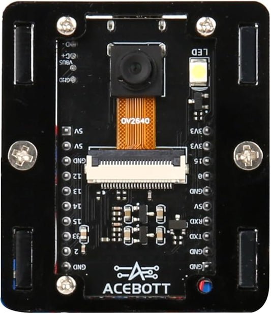 3MP Camera Expansion Pack Smart Car Starter Kit, Robotics Kit for Kids Ages 8-12 12-16, STEM Toys Coding Robot Kit for Teens & Adults(QD002)-CubbioJoy