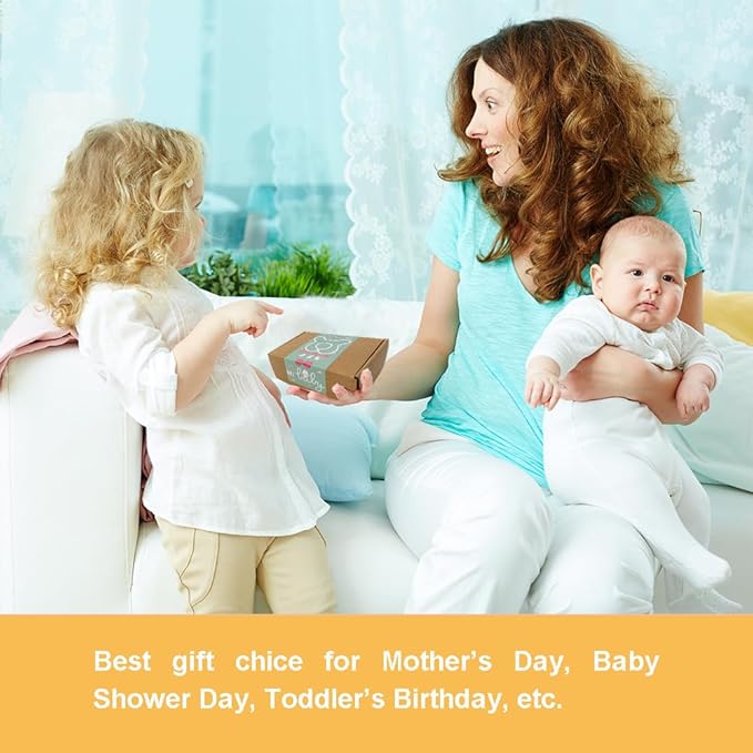 Baby Neck Pillows, Comfortable Baby Travel Head Neck Support Pillow for Car Seat Stroller Pushchair, Soft PP Cotton Travel Pillow for 0-1 Year Old Toddler Infant Newborn, Fox-CubbioJoy