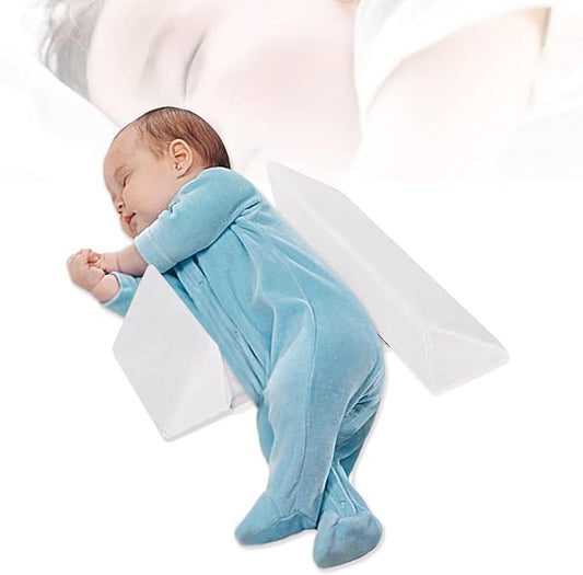 Baby Side Sleeper Weddge Adjustable Soft and Breathable Pillow,1pc-White-CubbioJoy