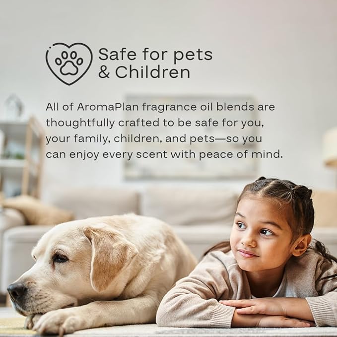 AromaPlan Authentic 2025 Upgraded Plug in Waterless Diffuser (2 Fragrances Included)-Cold Air & Nanotechnology Diffusers for Home & Office- Silent Wall Diffuser Plug in (2 Devices +2 Scents)-CubbioJoy