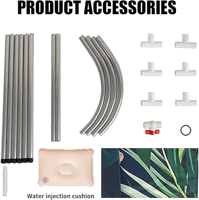 BESTHLS Portable Bathtub for Adult, Foldable Bathtub Folding Soaking Bath Tub,Eco-Friendly Bathing Tub for Shower Stall (Large, Green)-CubbioJoy