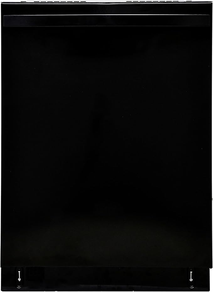 Kenmore 22-14629 24" Built-in Dishwasher-Quiet Tub with TurboDry, Leak, & SmartWash Soil Detection-15 Place Settings-49 DBA-Energy Star Certified, 24.61"D x 23.55"W x 33.88"H, Black-CubbioJoy