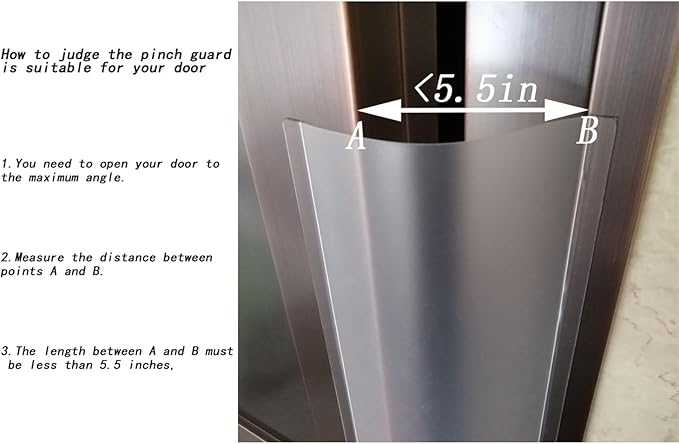 Door Pinch Guard Baby Proofing, Door Hinge Cover, Door Protector for Kids Finger Safety, Door Finger Pinch Guards Heavy Duty, Door jam Shield-CubbioJoy