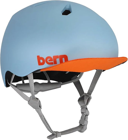 Bern Nino Bike Helmet for Kids, Ages 3-12, Flip Visor, Adjustable fit, Lightweight, CPSC Safety Certified-CubbioJoy