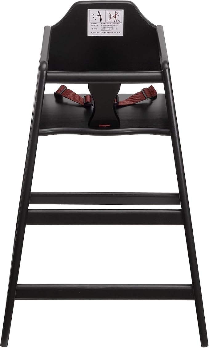 Baby Highchairs, Durable Dining Feeding Chair with Steps, High Chairs for Babies and Toddlers, Seating Ready-to-Assemble Restaurant Wood High Chair, Wooden High Chair (Highchair/Booster/Chair)-CubbioJoy